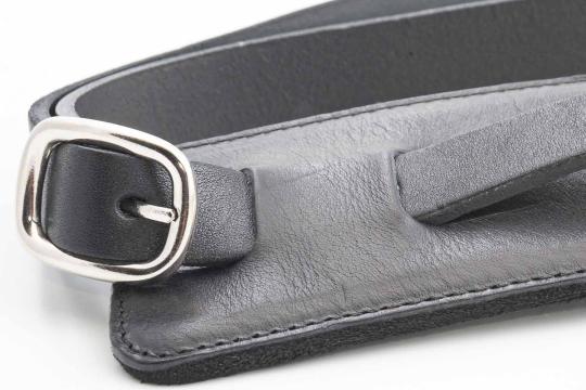 Ремень для гитары RightOn Straps Leathercraft Slim Black - Ремень для гитары,  Leathercraft Slim Black в магазине DominantaMusic - фото 6