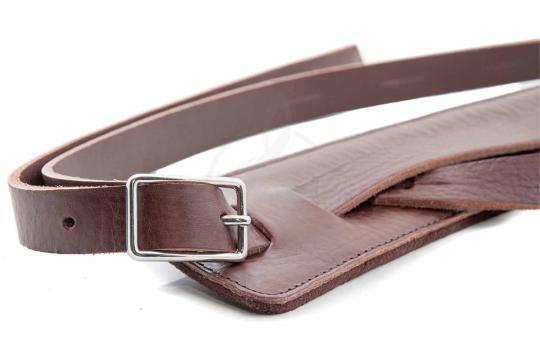 Ремень для гитары RightOn Straps Leathercraft Slim Brown - Ремень для гитары,  Leathercraft Slim Brown в магазине DominantaMusic - фото 3
