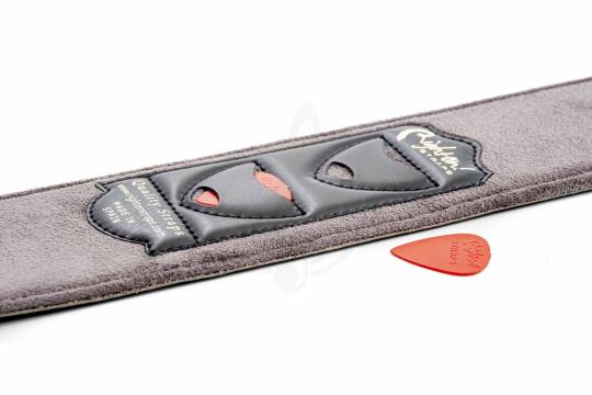 Ремень для гитары RightOn Straps Leathercraft Sugar Black - Ремень для гитары,  Leathercraft Sugar Black в магазине DominantaMusic - фото 2