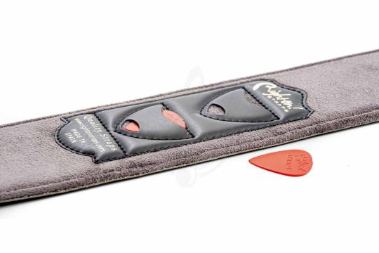 Ремень для гитары RightOn Straps Leathercraft Sugar Black - Ремень для гитары,  Leathercraft Sugar Black в магазине DominantaMusic - фото 3