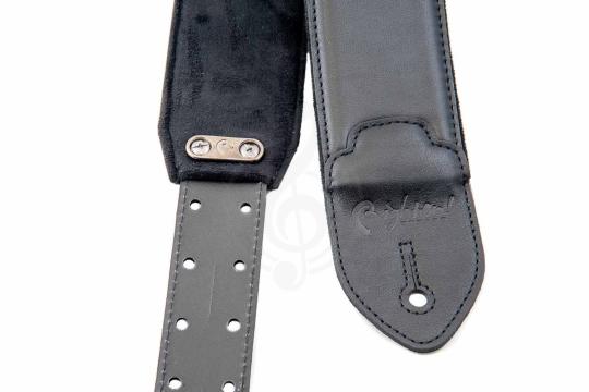 Ремень для гитары RightOn Straps Leathercraft Vintage Black - Ремень для гитары,  Leathercraft Vintage Black в магазине DominantaMusic - фото 3