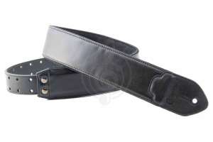 Изображение RightOn Straps Leathercraft Vintage Black - Ремень для гитары