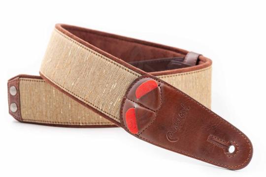 Ремень для гитары RightOn Straps Mojo Boxeo Beige - Ремень для гитары,  Mojo Boxeo Beige в магазине DominantaMusic - фото 8
