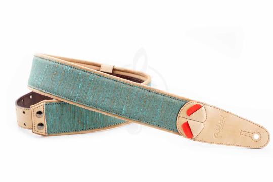 Ремень для гитары RightOn Straps Mojo Boxeo Teal - Ремень для гитары,  Mojo Boxeo Teal в магазине DominantaMusic - фото 2
