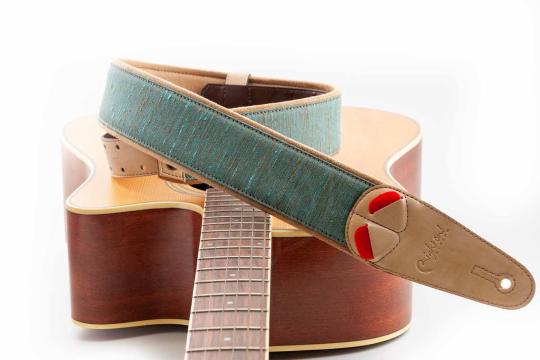 Ремень для гитары RightOn Straps Mojo Boxeo Teal - Ремень для гитары,  Mojo Boxeo Teal в магазине DominantaMusic - фото 4
