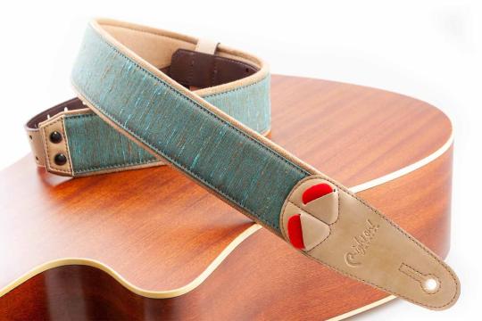 Ремень для гитары RightOn Straps Mojo Boxeo Teal - Ремень для гитары,  Mojo Boxeo Teal в магазине DominantaMusic - фото 10