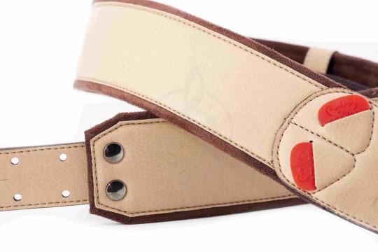 Ремень для гитары RightOn Straps Mojo Charm Beige - Ремень для гитары,  Mojo Charm Beige в магазине DominantaMusic - фото 7