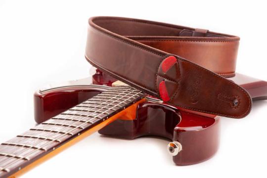 Ремень для гитары RightOn Straps Mojo Charm Brown - Ремень для гитары,  Mojo Charm Brown в магазине DominantaMusic - фото 3