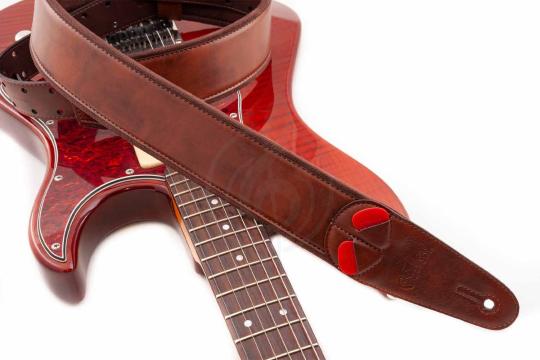 Ремень для гитары RightOn Straps Mojo Charm Brown - Ремень для гитары,  Mojo Charm Brown в магазине DominantaMusic - фото 6