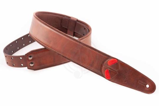 Ремень для гитары RightOn Straps Mojo Charm Brown - Ремень для гитары,  Mojo Charm Brown в магазине DominantaMusic - фото 9