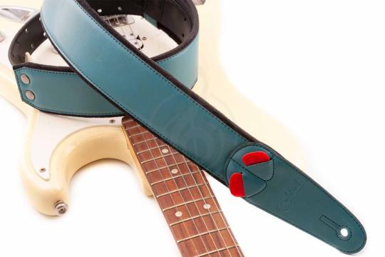 Ремень для гитары RightOn Straps Mojo Charm Teal - Ремень для гитары,  Mojo Charm Tea в магазине DominantaMusic - фото 4