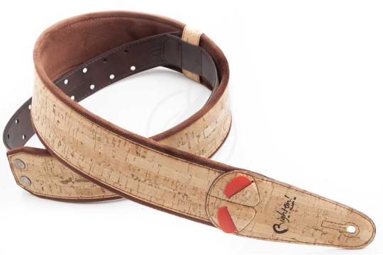 RightOn Straps Mojo Cork Beige - Ремень для гитары - фото 5 Ремень для гитары RightOn Straps Mojo Cork Beige - Ремень для гитары, Mojo Cork Beige в магазине DominantaMusic - фото 5