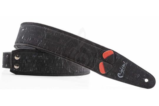 Ремень для гитары RightOn Straps Mojo Cork Black - Ремень для гитары,  Mojo Cork Black в магазине DominantaMusic - фото 5
