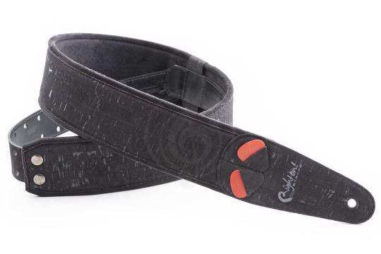 Ремень для гитары RightOn Straps Mojo Cork Black - Ремень для гитары,  Mojo Cork Black в магазине DominantaMusic - фото 6