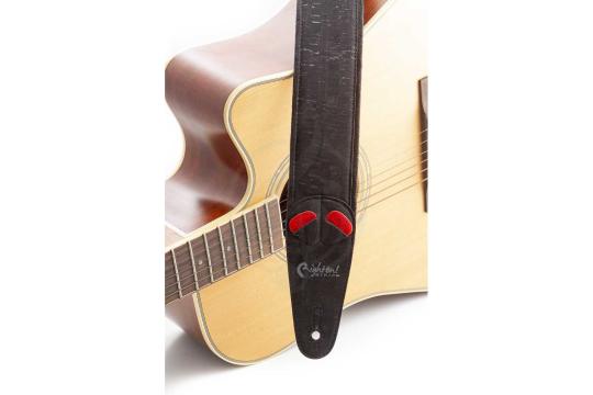 Ремень для гитары RightOn Straps Mojo Cork Black - Ремень для гитары,  Mojo Cork Black в магазине DominantaMusic - фото 8