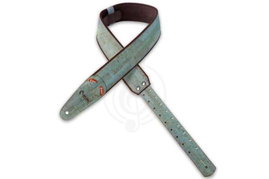 RightOn Straps Mojo Cork Teal - Ремень для гитары - фото 2 Ремень для гитары RightOn Straps Mojo Cork Teal - Ремень для гитары, Mojo Cork Teal в магазине DominantaMusic - фото 2
