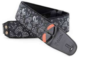 Изображение RightOn Straps Mojo Paisley Black - Ремень для гитары