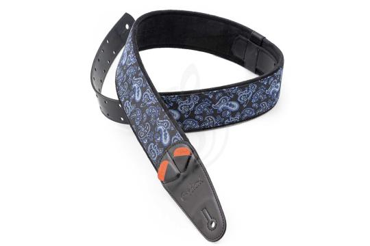 RightOn Straps Mojo Paisley Blue - Ремень для гитары - фото 5 Ремень для гитары RightOn Straps Mojo Paisley Blue - Ремень для гитары, Mojo Paisley Blue в магазине DominantaMusic - фото 5