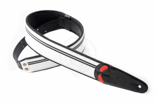 RightOn Straps Mojo Race B&W - Ремень для гитары - фото 2 Ремень для гитары RightOn Straps Mojo Race B&W - Ремень для гитары, Mojo Race B&W в магазине DominantaMusic - фото 2