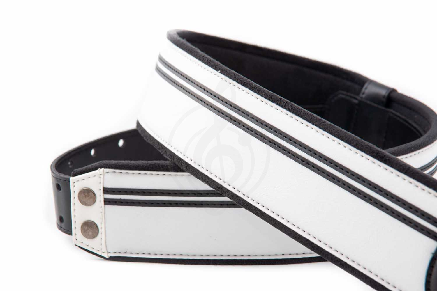 Ремень для гитары RightOn Straps Mojo Race B&W - Ремень для гитары,  Mojo Race B&W в магазине DominantaMusic - фото 5