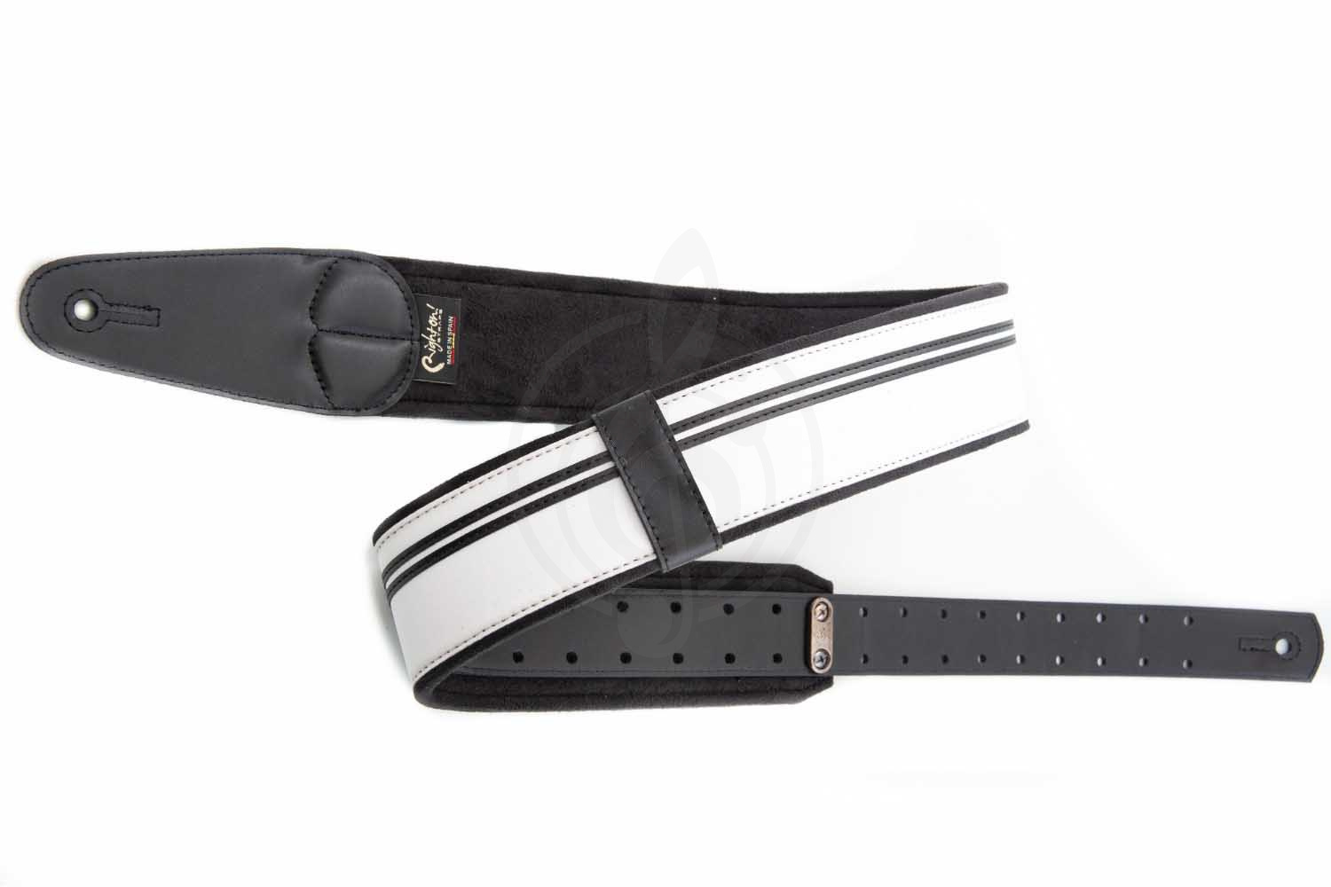 Ремень для гитары RightOn Straps Mojo Race B&W - Ремень для гитары,  Mojo Race B&W в магазине DominantaMusic - фото 6