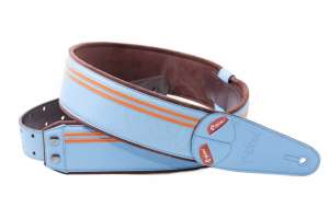Изображение Ремень для гитары RightOn Straps Mojo Race Sonic Blue