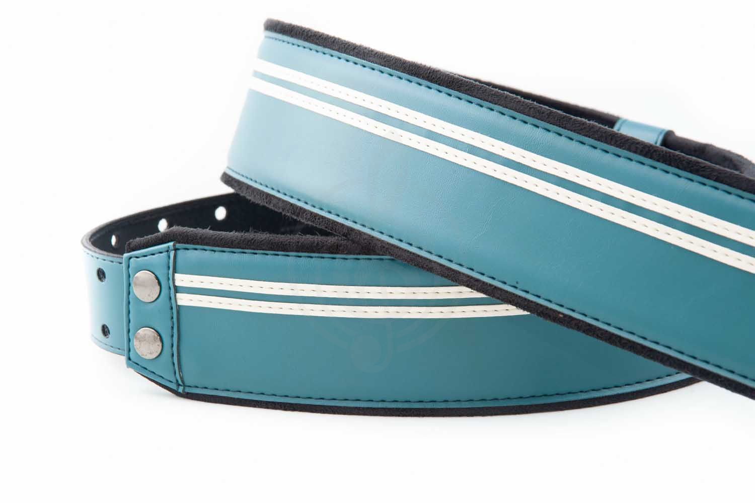 Ремень для гитары RightOn Straps Mojo Race Teal - Ремень для гитары,  Mojo Race Tea в магазине DominantaMusic - фото 9