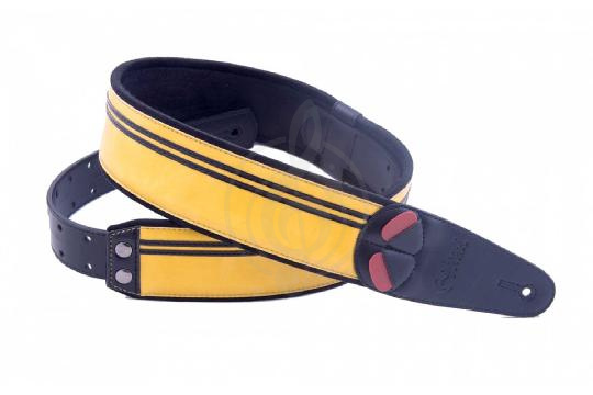 Изображение Ремень для гитары RightOn Straps Mojo Race Yellow