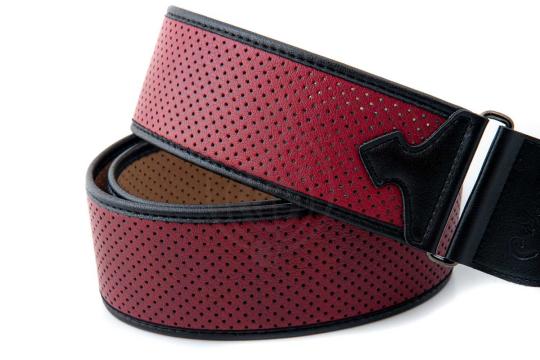 RightOn Straps Talisman Monte-Carlo Red - Ремень для гитары - фото 5 Ремень для гитары RightOn Straps Talisman Monte-Carlo Red - Ремень для гитары, Talisman Monte-Carlo Red в магазине DominantaMusic - фото 5