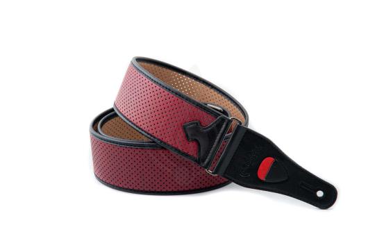 RightOn Straps Talisman Monte-Carlo Red - Ремень для гитары - фото 6 Ремень для гитары RightOn Straps Talisman Monte-Carlo Red - Ремень для гитары, Talisman Monte-Carlo Red в магазине DominantaMusic - фото 6