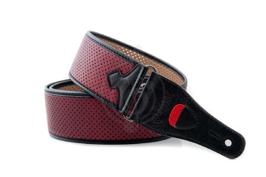 Изображение Ремень для гитары RightOn Straps Talisman Monte-Carlo Red