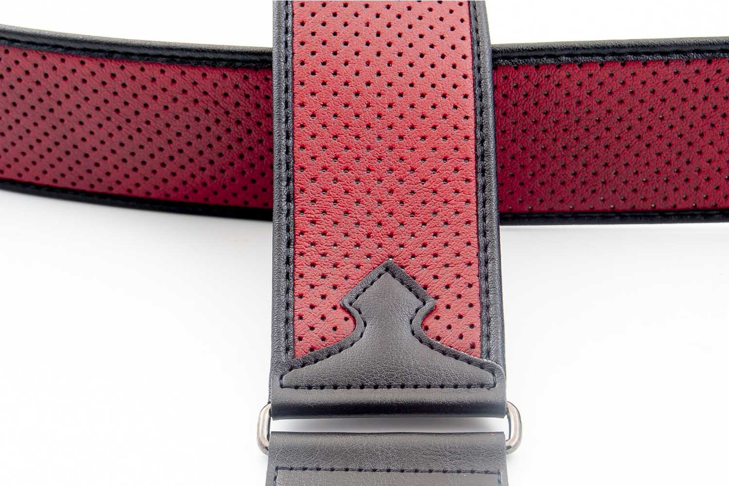 RightOn Straps Talisman Monte-Carlo Red - Ремень для гитары - фото 3 Ремень для гитары RightOn Straps Talisman Monte-Carlo Red - Ремень для гитары, Talisman Monte-Carlo Red в магазине DominantaMusic - фото 3