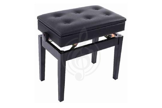 Изображение Банкетка для пианино Rin HY-DX17-GLOSS-BLACK