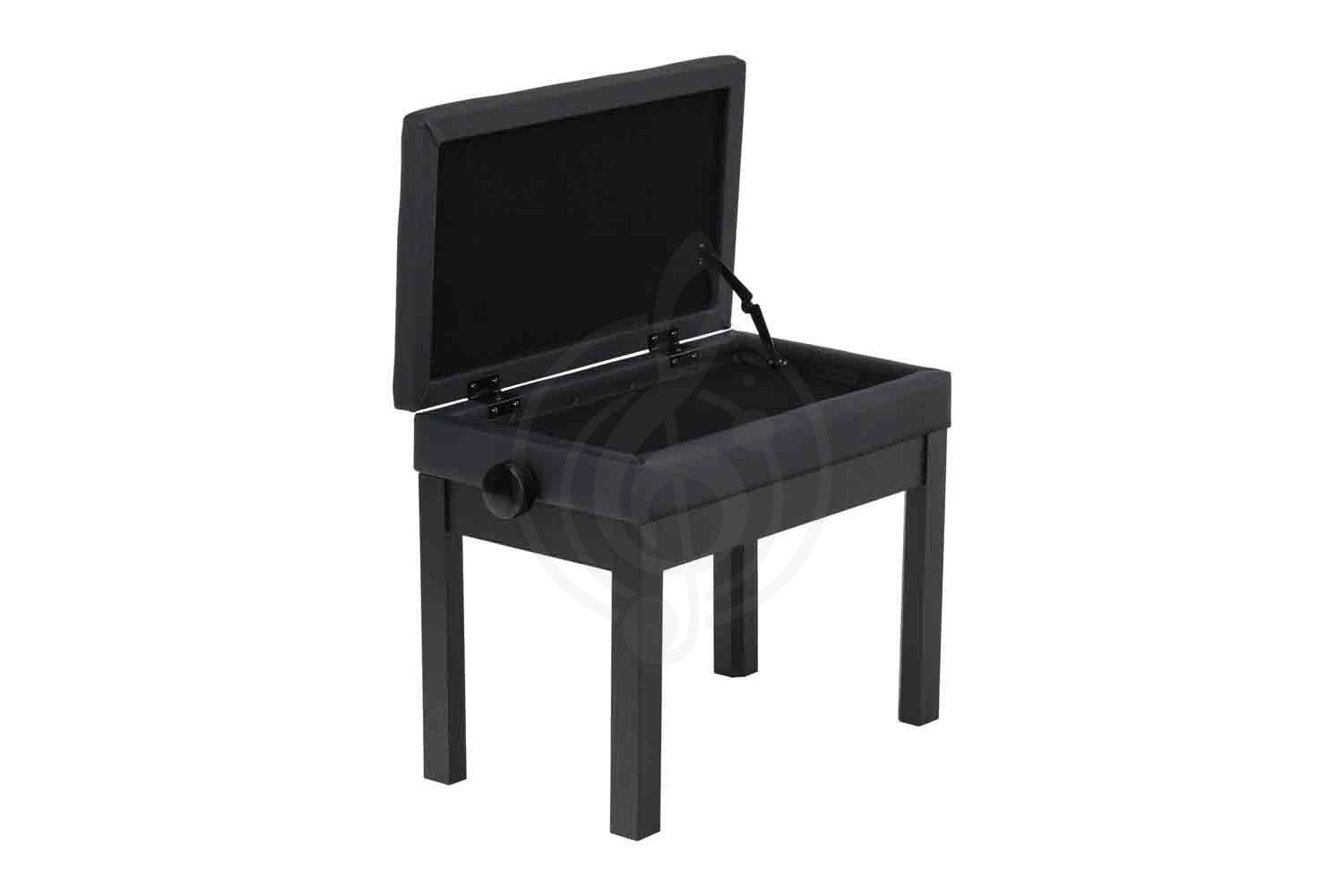 Банкетка для пианино Rin HY-P410-SATIN-BLACK - Банкетка, Rin HY-P410-SATIN-BLACK в магазине Доминанта мьюзик - фото 4