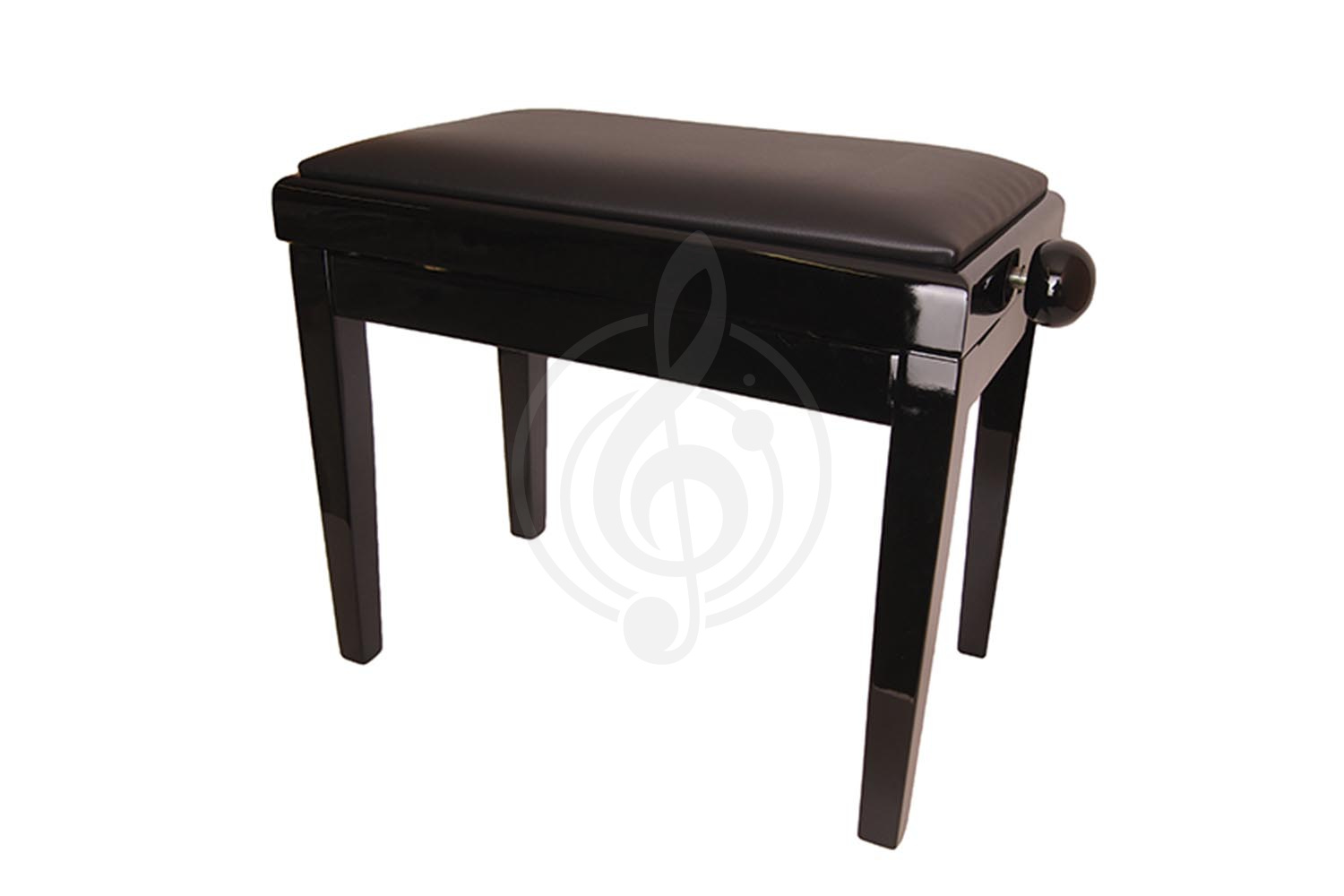 Банкетка для пианино Rin HY-PJ018A-GLOSS-BLACK - Банкетка, Rin HY-PJ018A-GB в магазине DominantaMusic - фото 1