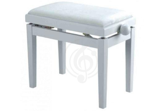 Банкетка для пианино Банкетки для пианино Rin Rin HY-PJ018A-GLOSS-WHITE - Банкетка, белый/белый HY-PJ018A-GLOSS-WHITE - фото 1