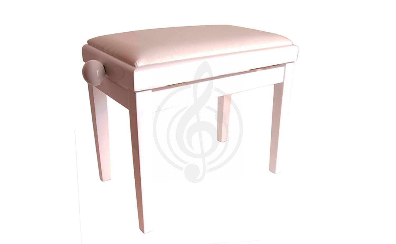 Банкетка для пианино Банкетки для пианино Rin Rin HY-PJ018A-SATIN-WHITE - Банкетка HY-PJ018A-SATIN-WHITE - фото 1