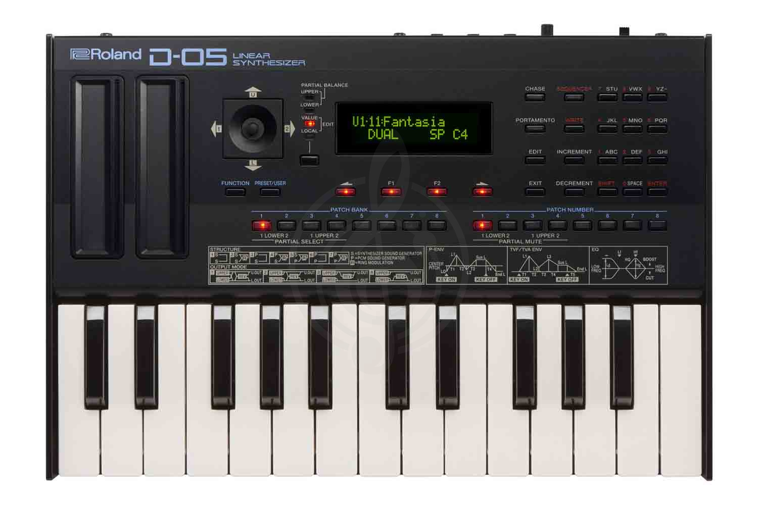 Домашний синтезатор Домашние синтезаторы Roland Roland D-05 Linear Synthesizer - Синтезатор линейно-арифметический D-05 - фото 6