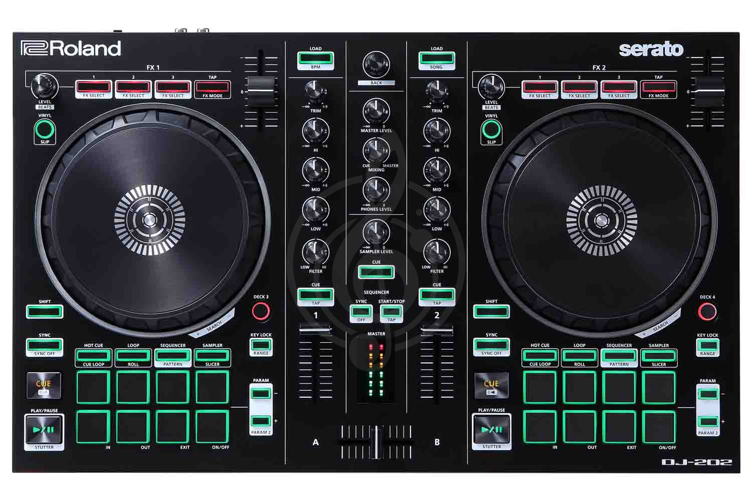 DJ оборудование DJ оборудование Roland Roland - DJ-202 | DJ Controller DJ-202 - фото 1