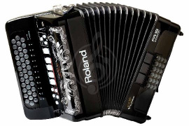 Изображение Roland FR-18 diatonic (черн)  - цифровой аккордеон