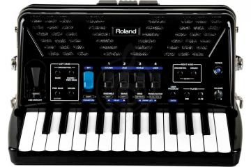 Аккордеон 4/4 Аккордеоны Roland Roland FR-1x (черный) - цифровой аккордеон - фото 12