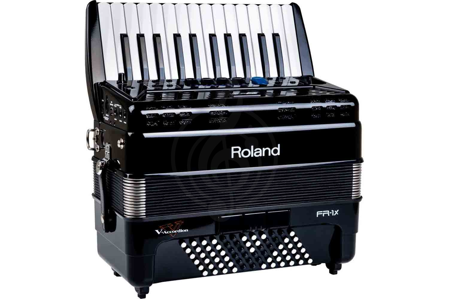 Аккордеон 4/4 Аккордеоны Roland Roland FR-1x (черный) - цифровой аккордеон - фото 3