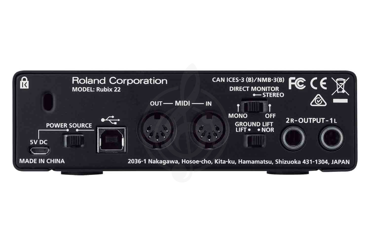 Звуковая карта Roland RUBIX22  внешний аудиоинтерфейс, Roland RUBIX22 в магазине Доминанта мьюзик - фото 2