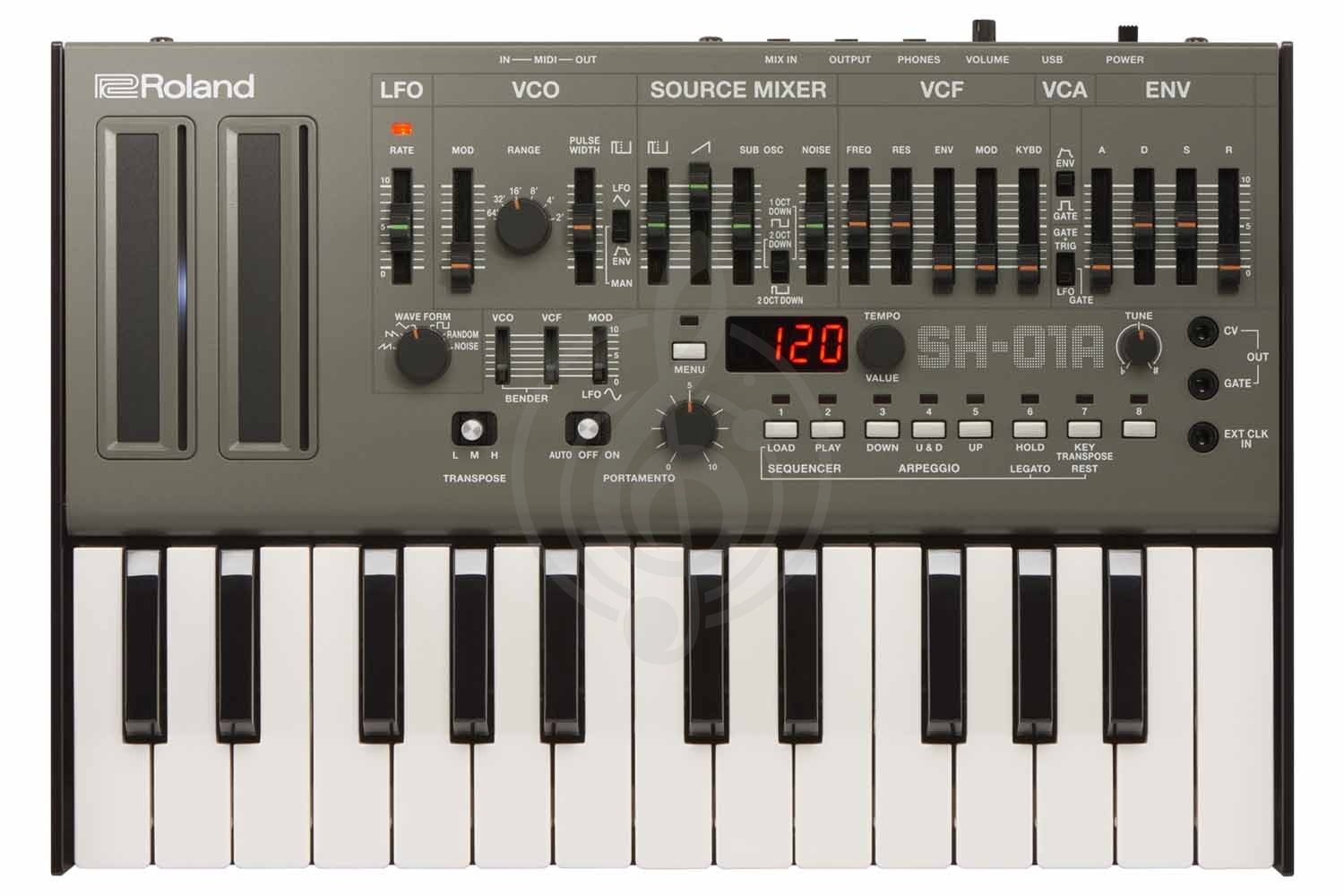 Домашний синтезатор Домашние синтезаторы Roland Roland - SH-01A - synthesizer SH-01A - фото 1