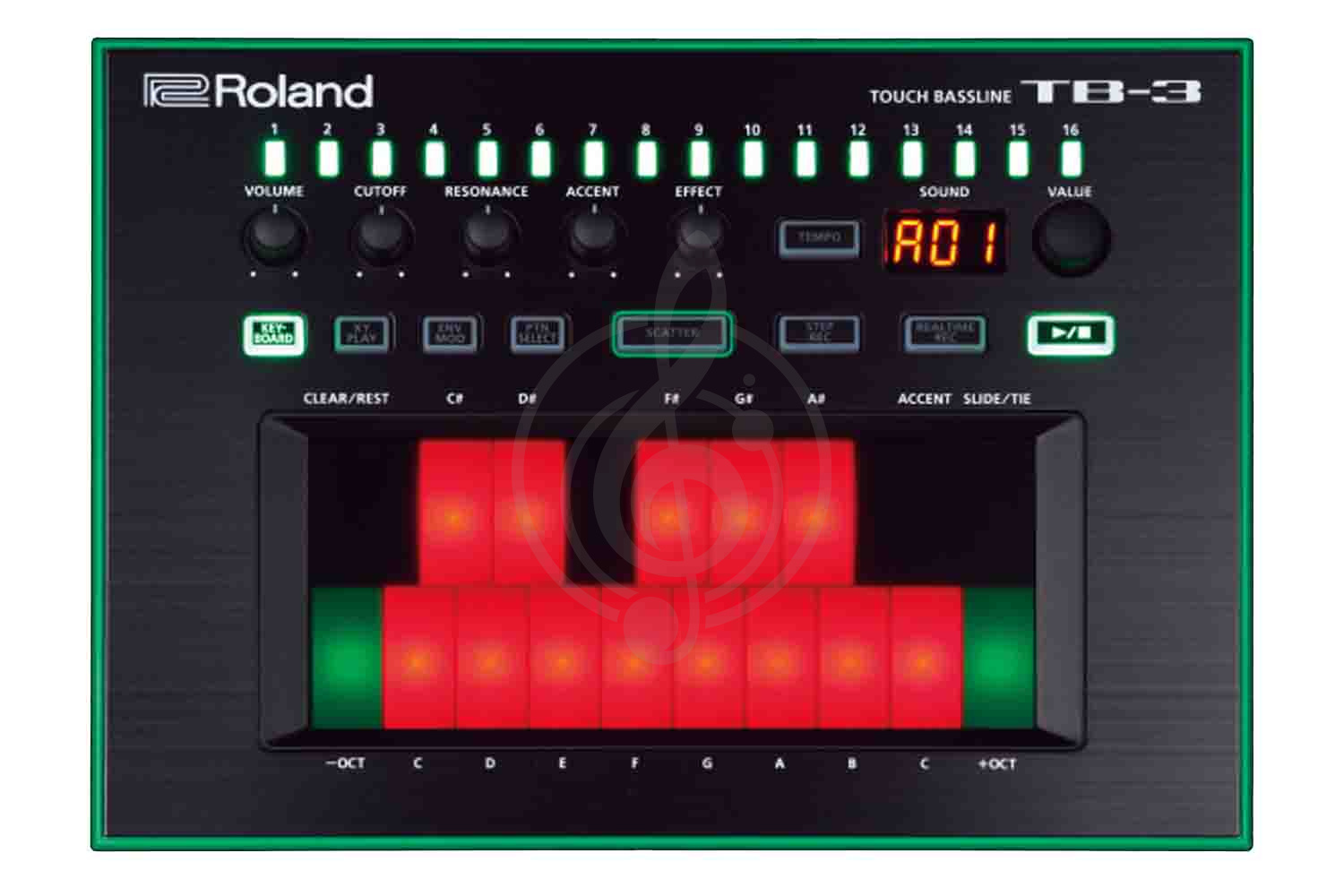 Грувбокс Грувбоксы Roland Roland - TB-3 | Сенсорный бас синтезатор TB-3 - фото 1