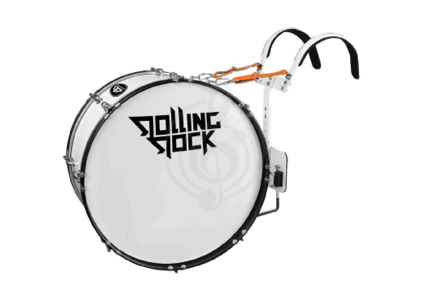 Маршевый барабан Rolling Rock JR-2212H WH - Маршевый бас барабан, Rolling Rock JR-2212H WH в магазине DominantaMusic - фото 1