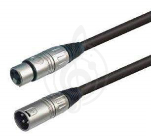 XLR-XLR микрофонный кабель XLR-XLR микрофонный кабель Roxtone ROXTONE MXX001/10 Кабель микрофонный XLR-XLR, 10м MXX001/10 - фото 1