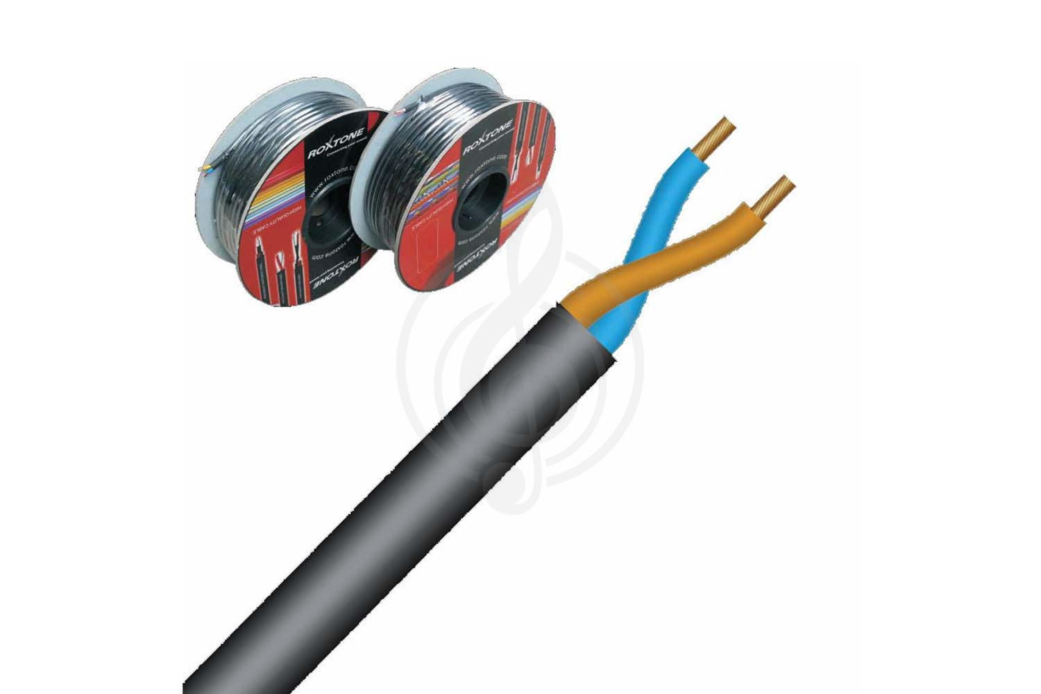 Акустический кабель Спикерный кабель (м) Roxtone ROXTONE SC020-B Кабель для громкоговорителей SC020-B - фото 1