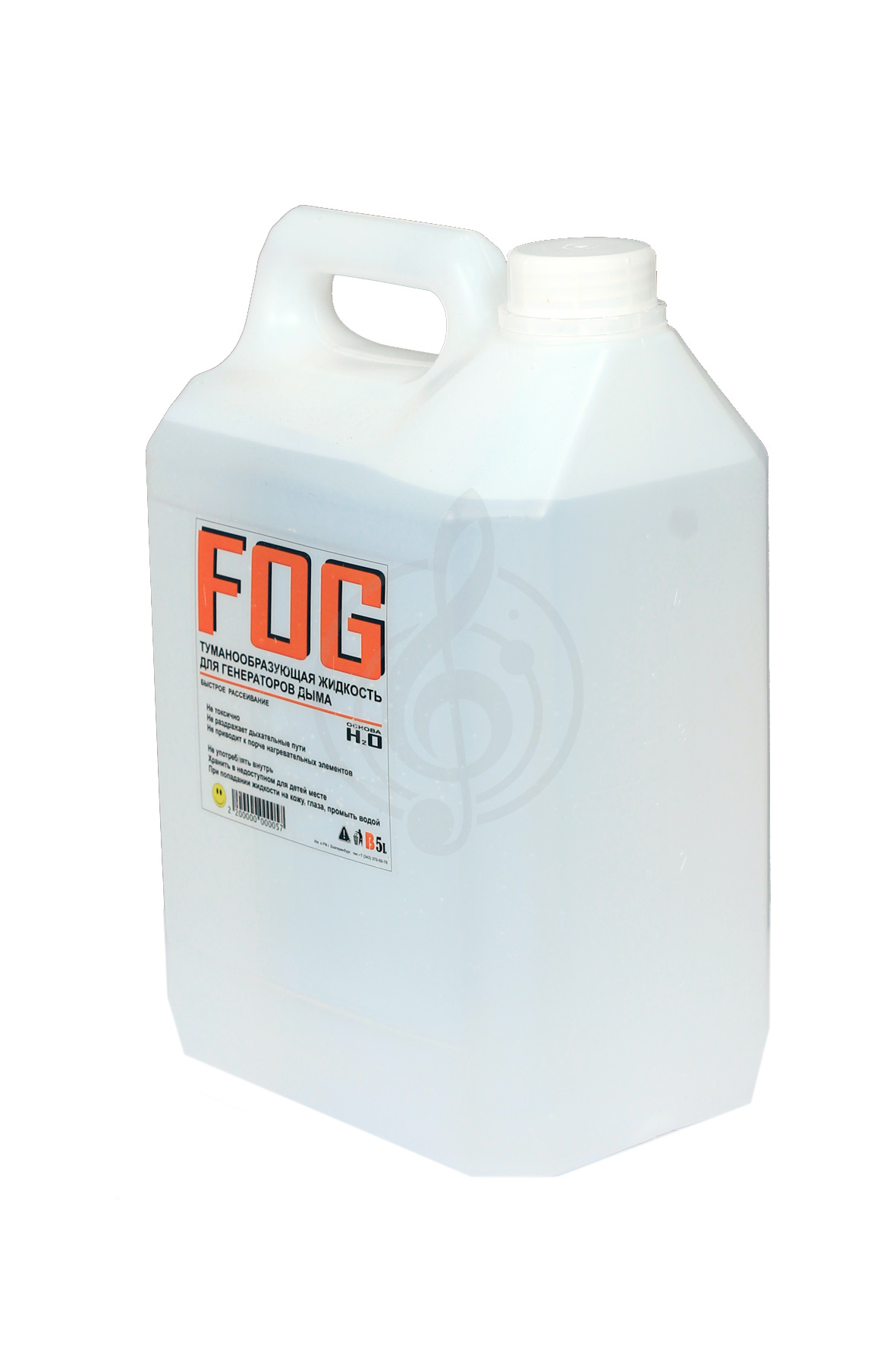 Жидкость для генератора дыма RUFOG FOG RED, жидкость для генераторов дыма быстрого рассеивания, 5 л, RUFOG FOG RED в магазине DominantaMusic - фото 1