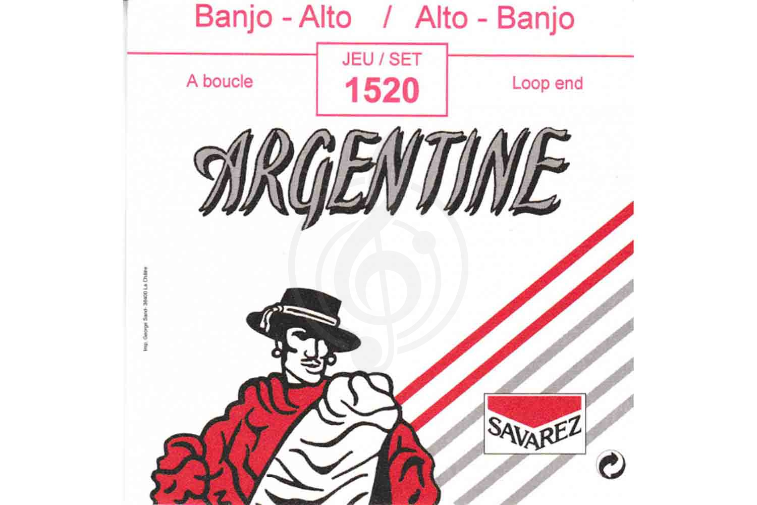 Струны для банджо Savarez 1520 Argentine - Струны для банджо,  1520 в магазине DominantaMusic - фото 1